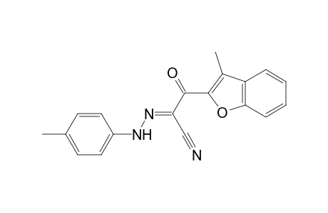 3-(3-Methylbenzofuran-2-yl)-2-(4-tolylhydrazono)-3-oxopropanenitrile