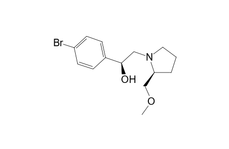 (2S,2'S) and(2S,2'R)-N-[2'-(p-Bromophenyl)-2'-hydroxyethyl]-2-(methoxymethyl)pyrrolidine