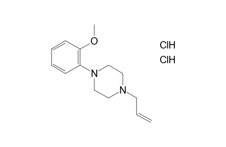 1-ALLYL-4-(o-METHOXYPHENYL)PIPERAZINE, DIHYDROCHLORIDE