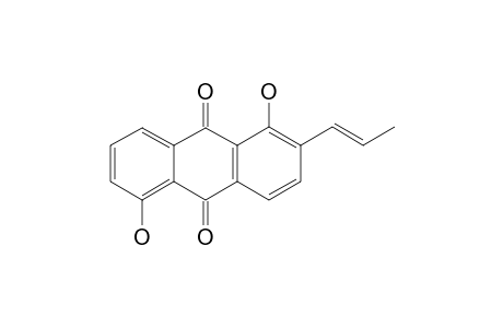 1,5-DIHYDROXY-2-(PROP-1'-ENYL)-ANTHRAQUINONE