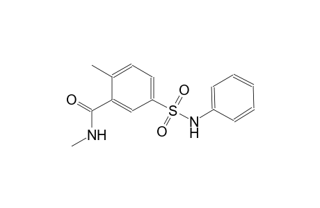 benzamide, N,2-dimethyl-5-[(phenylamino)sulfonyl]-