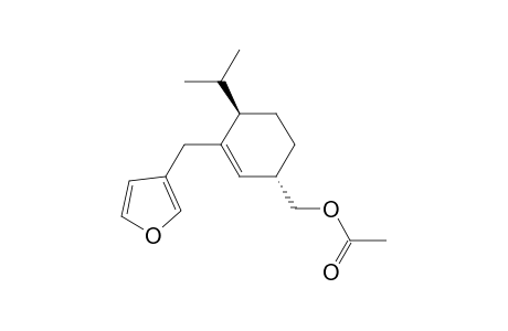 [(1S,4R)-3-(3-furylmethyl)-4-isopropyl-cyclohex-2-en-1-yl]methyl acetate