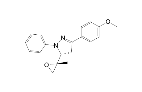 (R)-3-(4-Methoxyphenyl)-5-((R)-2-methyloxiran-2-yl)-1-phenyl-4,5-dihydro-1H-pyrazole