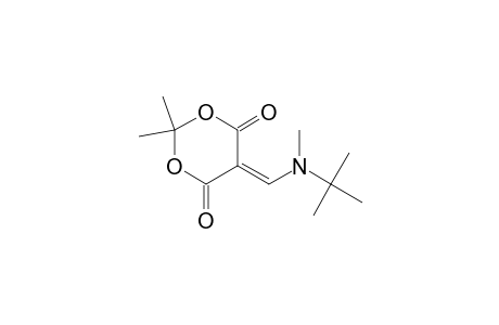 1,3-Dioxane-4,6-dione, 5-[[(1,1-dimethylethyl)methylamino]methylene]-2,2-dimethyl-