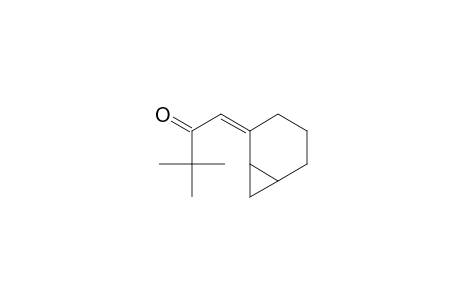 2-Butanone, 1-bicyclo[4.1.0]hept-2-ylidene-3,3-dimethyl-, (Z)-