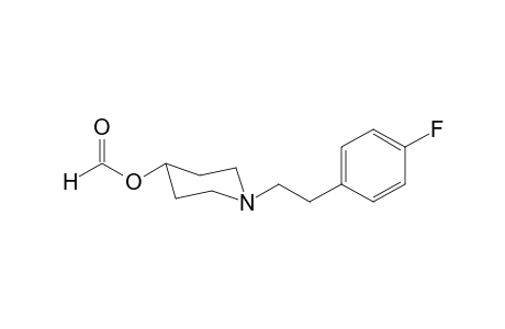 1-[2-(4-Fluorophenyl)ethyl]piperidin-4-yl formate
