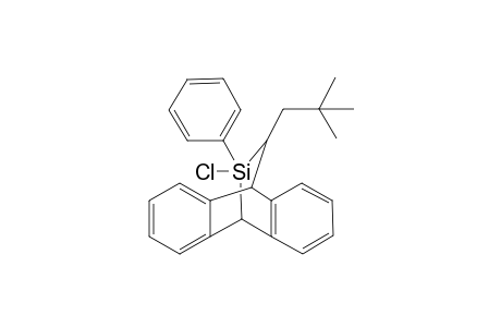 E-2-Chloro-2-phenyl-3-neopentyl[5,6:7,8]dibenzo-2-silabicyclo[2.2.2]octane