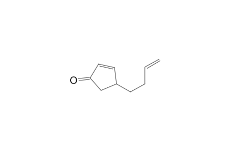 2-Cyclopenten-1-one, 4-(3-butenyl)-