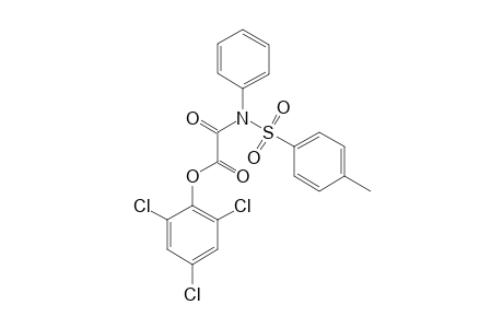 2,4,6-TRICHLOROPHENYL-(N-PHENYL-N-TOSYL)-OXAMOYLFORMATE