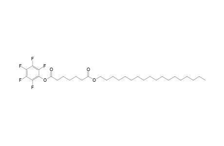 Pimelic acid, pentafluorophenyl octadecyl ester