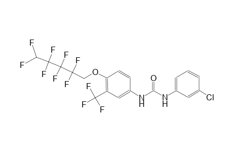 urea, N-(3-chlorophenyl)-N'-[4-[(2,2,3,3,4,4,5,5-octafluoropentyl)oxy]-3-(trifluoromethyl)phenyl]-