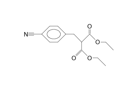 4-Cyano-benzyl-malonic acid, diethyl ester