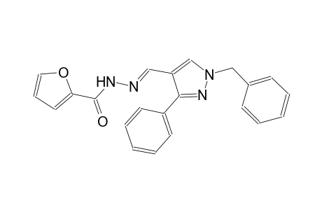 N'-[(E)-(1-benzyl-3-phenyl-1H-pyrazol-4-yl)methylidene]-2-furohydrazide
