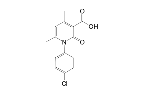 1-(4-Chlorophenyl)-2-keto-4,6-dimethyl-nicotinic acid