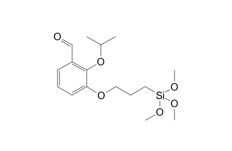 2-Isopropoxy-3-propyl-(3-trimethoxysilyl)-benzaldehyde