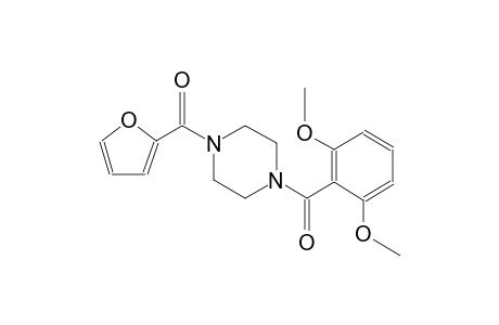 piperazine, 1-(2,6-dimethoxybenzoyl)-4-(2-furanylcarbonyl)-