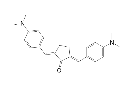 (2E,5E)-2,5-bis[(4-dimethylaminophenyl)methylidene]cyclopentan-1-one