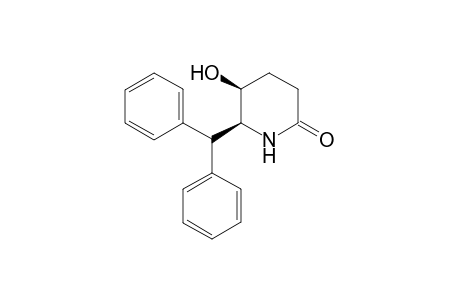 6-(diphenylmethyl)-5-hydroxy-2-piperidinone