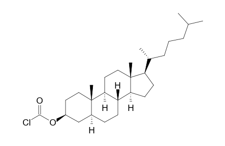 5α-cholestan-3β-ol, chloroformate