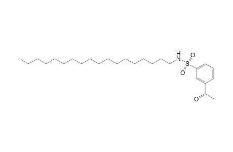 Benzenesulfonamide, 3-acetyl-N-octadecyl-