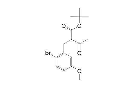 TERT.-BUTYL-2-(2-BROMO-5-METHOXYBENZYL)-ACETOACETATE