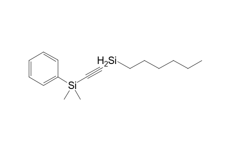 ((Hexylsilyl)ethynyl)dimethyl(phenyl)silane