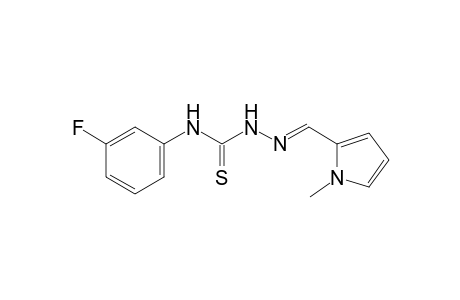 1-methylpyrrole-2-carboxaldehyde, 4-(m-fluorophenyl)-3-thiosemicarbazone