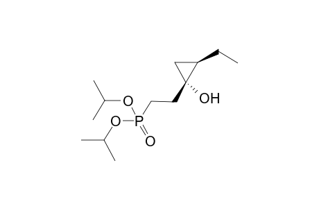 (1S,2R)-1-(2-diisopropoxyphosphorylethyl)-2-ethyl-cyclopropanol