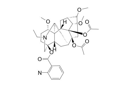 N-DEACETYL-8,9-DIACETYLLAPPACONITINE