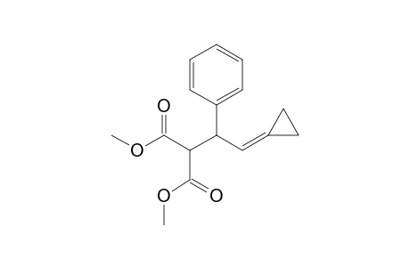 2-(2-cyclopropylidene-1-phenyl-ethyl)malonic acid dimethyl ester