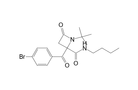 2-(4-Bromobenzoyl)-1-(tert-butyl)-N-butyl-4-oxoazetidine-2-carboxamide