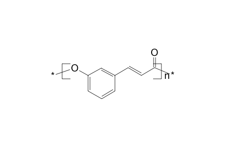 Poly(3-hydroxycinnamic acid)