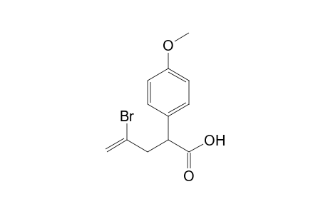 4-Bromo-2-(4-methoxyphenyl)pent-4-enoic acid
