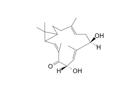 Casbene-diterpenoid