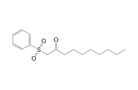 1-Phenylsulfonyl-2-decanone
