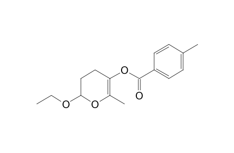 2-Ethoxy-3,4-dihydro-6-methyl-2H-pyran-5-yl 4'-Methylbenzoate