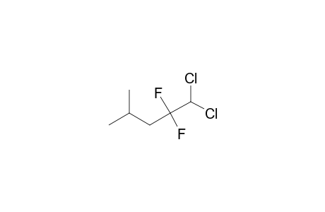 1,1-dichloro-2,2-difluoro-4-methylpentane