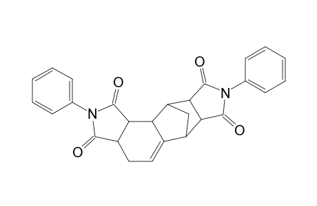 6,10-Methanoisoindolo[5,6-e]isoindole-1,3,7,9(2H,8H)-tetrone, 3a,4,6,6a,9a,10,10a,10b-octahydro-2,8-diphenyl-