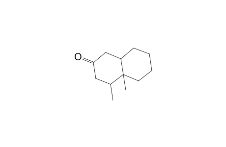 2(1H)-Naphthalenone, 3,4,4a,5,6,7,8,8a.beta.-octahydro-4.alpha.,4a.alpha.-dimethyl-