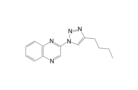 2-(4-Butyl-1H-1,2,3-triazol-1-yl)quinoxaline