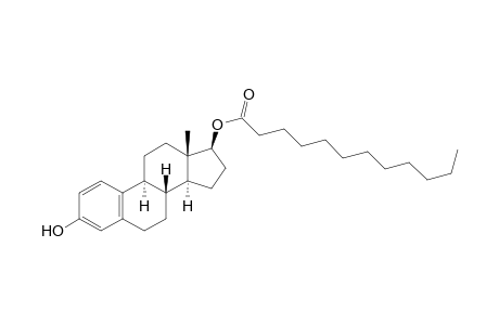 (17.beta.)-Estra-1,3,5(10)-triene-3,17-diol dodecanoate