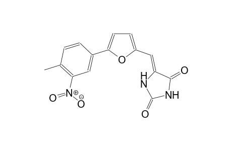(5Z)-5-{[5-(4-methyl-3-nitrophenyl)-2-furyl]methylene}-2,4-imidazolidinedione