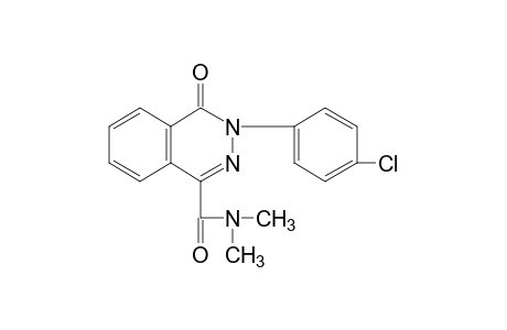 3-(p-CHLOROPHENYL)-3,4-DIHYDRO-N,N-DIMETHYL-4-OXO-1-PHTHALAZINECARBOXAMIDE