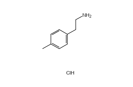 p-METHYLPHENETHYLAMINE, HYDROCHLORIDE