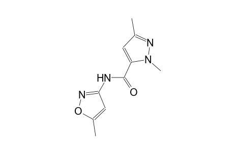1,3-dimethyl-N-(5-methyl-3-isoxazolyl)-1H-pyrazole-5-carboxamide