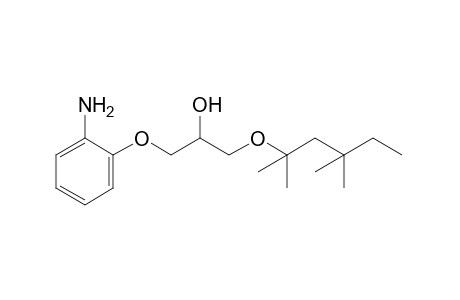 1-(o-aminophenoxy)-3-[(1,1,3,3-tetramethylpentyl)oxy]-2-propanol