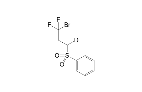 [2-D]-((3-bromo-3,3-difluoropropyl)sulfonyl)benzene