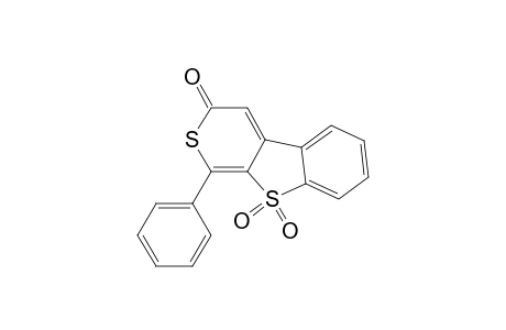 3H-Thiopyrano[3,4-b][1]benzothiophen-3-one, 1-phenyl-, 9,9-dioxide