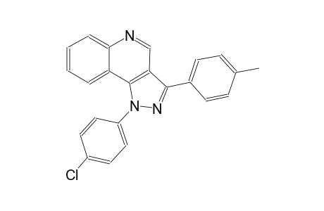 1-(4-chlorophenyl)-3-(4-methylphenyl)-1H-pyrazolo[4,3-c]quinoline