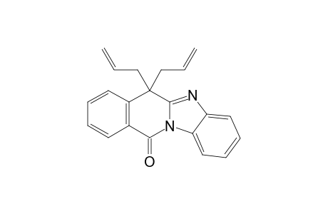 6,6-bis(prop-2-enyl)-11-benzimidazolo[1,2-b]isoquinolinone